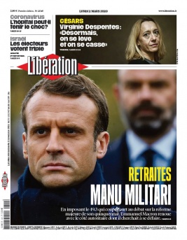 Libération N°12048 du 02 mars 2020 à télécharger sur iPad