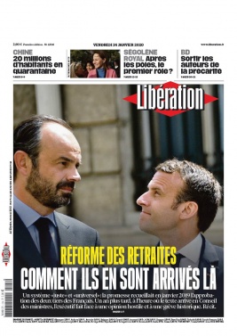 Libération N°12016 du 24 janvier 2020 à télécharger sur iPad