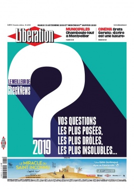 Libération N°11996 du 31 décembre 2019 à télécharger sur iPad