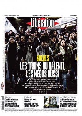 Libération N°11988 du 20 décembre 2019 à télécharger sur iPad