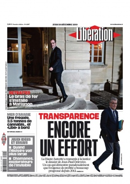 Libération N°11987 du 19 décembre 2019 à télécharger sur iPad