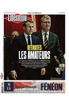 Libération N°11985 du 17 décembre 2019 à télécharger sur iPad