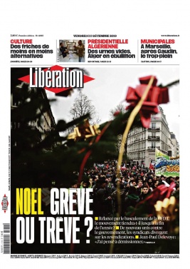 Libération N°11982 du 13 décembre 2019 à télécharger sur iPad