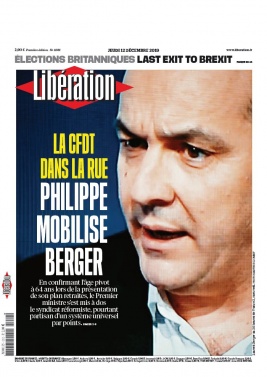 Libération N°11981 du 12 décembre 2019 à télécharger sur iPad