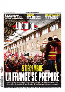 Libération N°11972 du 02 décembre 2019 à télécharger sur iPad