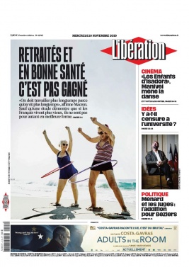Libération N°11962 du 20 novembre 2019 à télécharger sur iPad