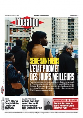 Libération N°11946 du 31 octobre 2019 à télécharger sur iPad