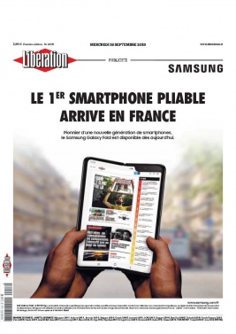 Libération N°11909 du 18 septembre 2019 à télécharger sur iPad