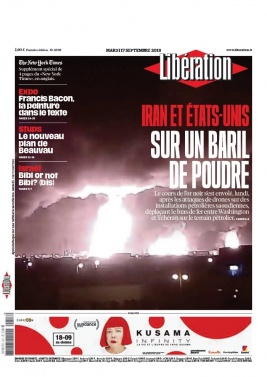 Libération N°11908 du 17 septembre 2019 à télécharger sur iPad