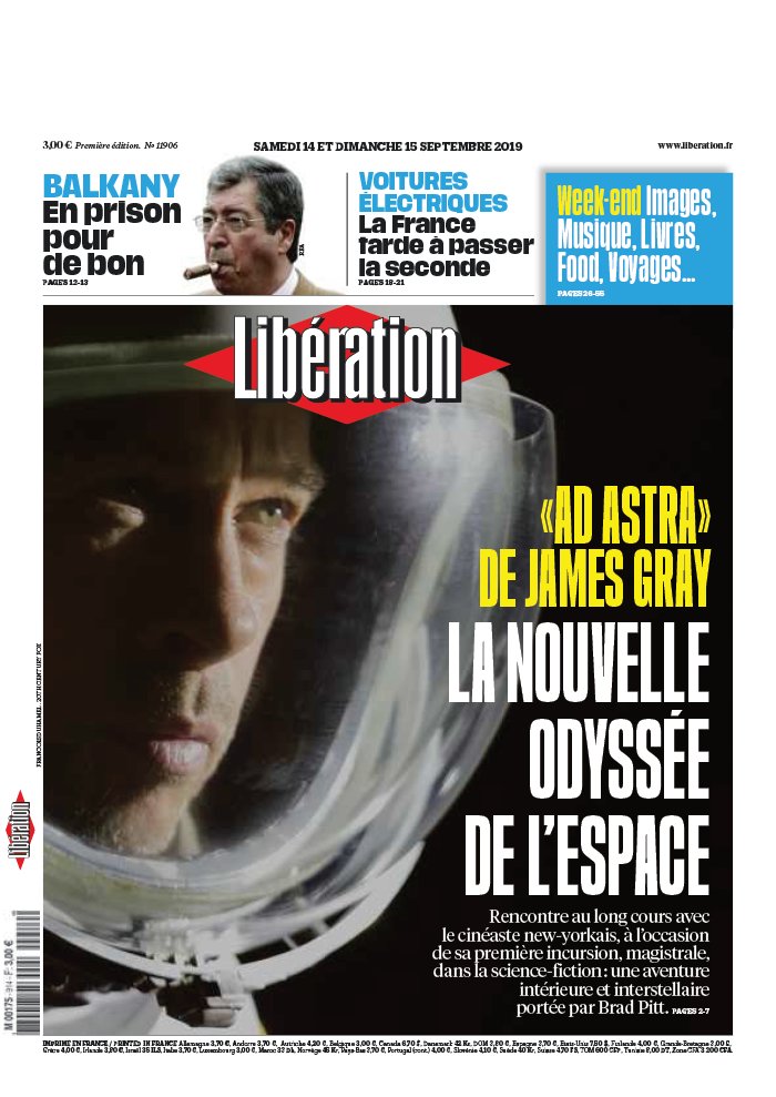 Libération 14 septembre 2019 Abonnement à Libération Pas Cher avec le BOUQUET INFO ePresse.fr