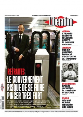Libération N°11905 du 13 septembre 2019 à télécharger sur iPad