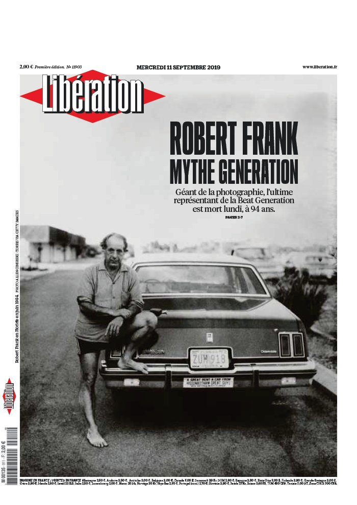 Libération 11 septembre 2019 Libération N°11903 du 11 septembre 2019 à télécharger sur iPad