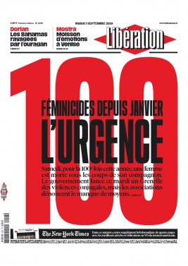 Libération N°11896 du 03 septembre 2019 à télécharger sur iPad