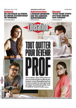 Libération N°11893 du 30 août 2019 à télécharger sur iPad