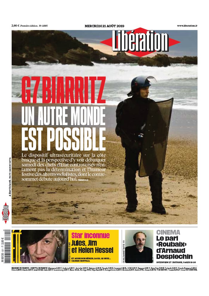 Libération 21 août 2019 Abonnement à Libération Pas Cher avec le BOUQUET INFO ePresse.fr