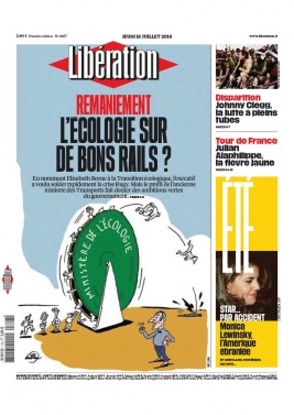 Libération N°11857 du 18 juillet 2019 à télécharger sur iPad