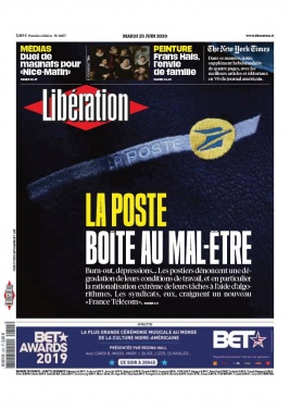 Libération N°11837 du 25 juin 2019 à télécharger sur iPad