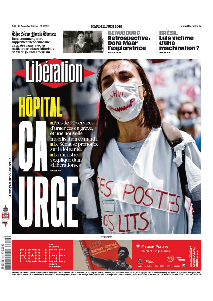 Libération 11 juin 2019 Libération N°11825 du 11 juin 2019 à télécharger sur iPad