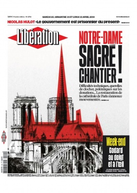 Libération N°11784 du 20 avril 2019 à télécharger sur iPad