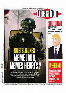 Libération N°11700 du 12 janvier 2019 à télécharger sur iPad