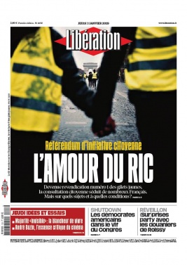 Libération N°11692 du 03 janvier 2019 à télécharger sur iPad