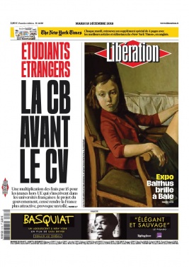Libération N°11680 du 18 décembre 2018 à télécharger sur iPad