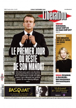 Libération N°11679 du 17 décembre 2018 à télécharger sur iPad
