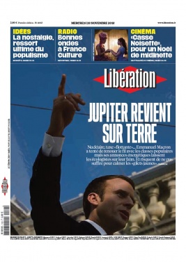 Libération N°11663 du 28 novembre 2018 à télécharger sur iPad