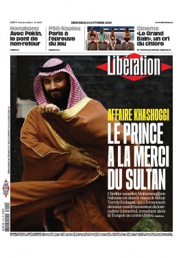Libération N°11634 du 24 octobre 2018 à télécharger sur iPad