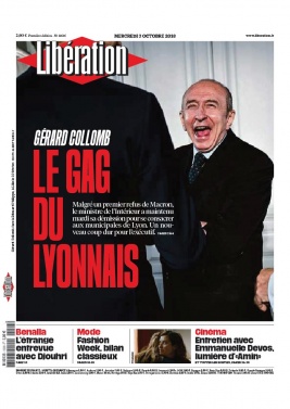 Libération N°11616 du 03 octobre 2018 à télécharger sur iPad