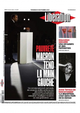 Libération N°11600 du 14 septembre 2018 à télécharger sur iPad