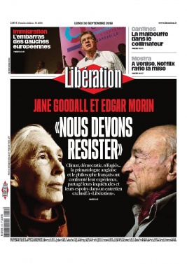 Libération N°11596 du 10 septembre 2018 à télécharger sur iPad