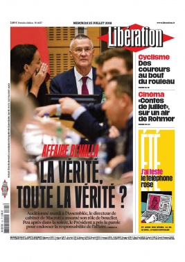 Libération N°11557 du 25 juillet 2018 à télécharger sur iPad