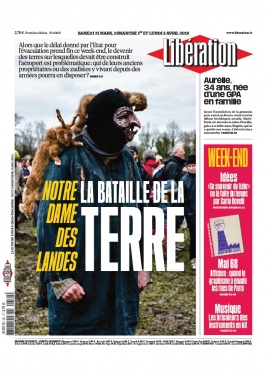 Libération N°11460 du 31 mars 2018 à télécharger sur iPad