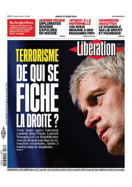 Libération N°11456 du 27 mars 2018 à télécharger sur iPad