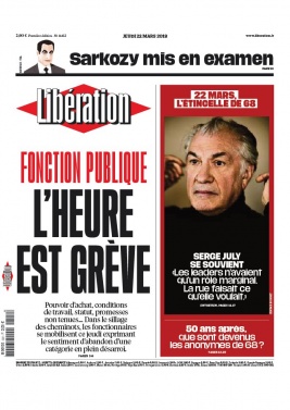 Libération N°11452 du 22 mars 2018 à télécharger sur iPad