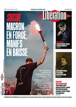 Libération N°11476 du 20 avril 2018 à télécharger sur iPad