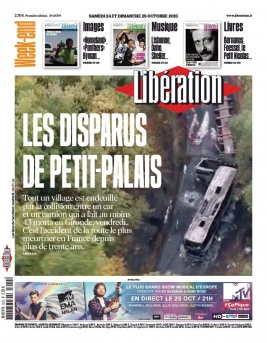 Libération N°10709 du 24 octobre 2015 à télécharger sur iPad
