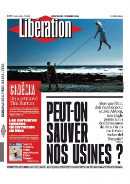 Libération N°11002 du 05 octobre 2016 à télécharger sur iPad