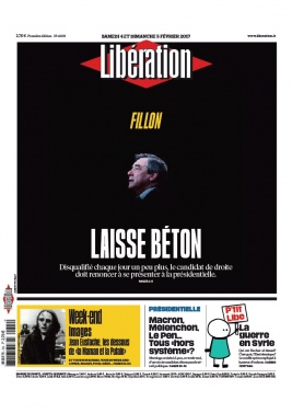 Libération N°11106 du 04 février 2017 à télécharger sur iPad