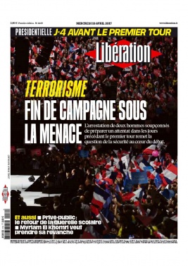 Libération N°11168 du 19 avril 2017 à télécharger sur iPad