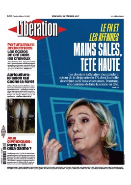 Libération N°11123 du 24 février 2017 à télécharger sur iPad
