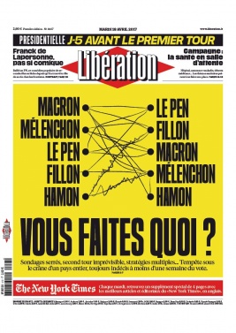 Libération N°11167 du 18 avril 2017 à télécharger sur iPad