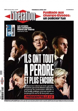 Libération N°11170 du 21 avril 2017 à télécharger sur iPad