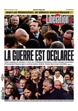 Libération N°11175 du 27 avril 2017 à télécharger sur iPad