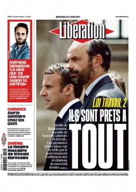 Libération N°11215 du 14 juin 2017 à télécharger sur iPad