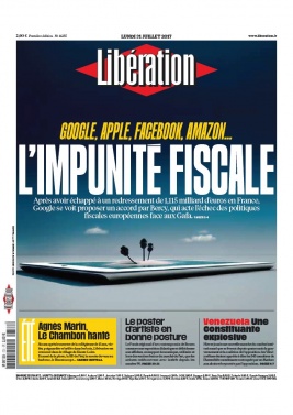 Libération N°11255 du 31 juillet 2017 à télécharger sur iPad