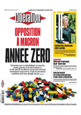 Libération N°11277 du 26 août 2017 à télécharger sur iPad