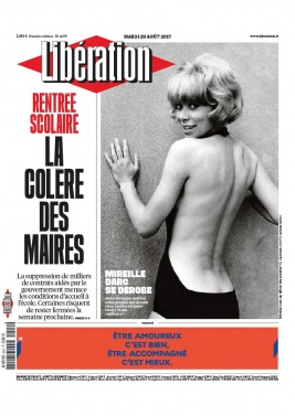 Libération N°11279 du 29 août 2017 à télécharger sur iPad
