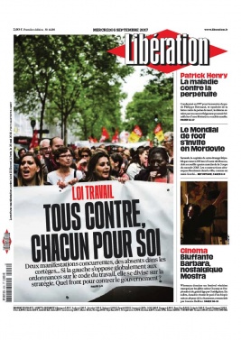 Libération N°11286 du 06 septembre 2017 à télécharger sur iPad